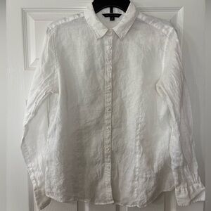 Brooks Brothers 100% Linen Button Down Shirt